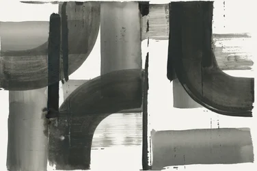 Vloeiende abstracte grijstinten