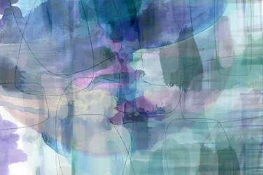 Vloeibare aquarel, abstract
