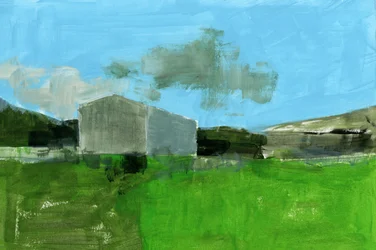 Green Field-schuur