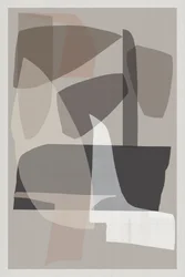 Gelaagde abstracte vormen