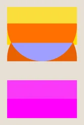 Gelaagde geometrische kleuren