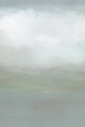 Mistig abstract landschap