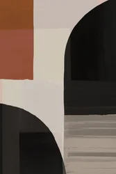 Moderne geometrische bogen