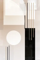 Moderne minimalistische compositie