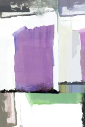 Modern paars-groen abstract