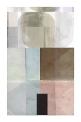 Ingetogen abstracte vormen
