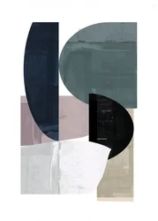 Ingetogen abstracte vormen