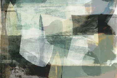 Gedempte abstracte lagen