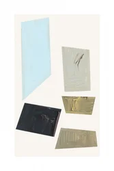 Ingetogen abstracte vormen