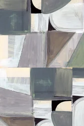 Gedempte abstracte vormen