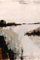 Een ingetogen kustlandschap