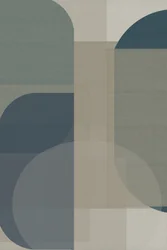 Ingetogen geometrische vormen