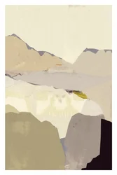 Ingetogen berglandschappen