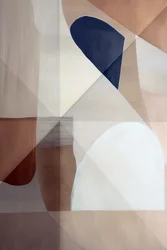 Neutrale blauwe lagen
