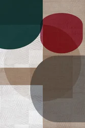 Overlappende geometrische vormen