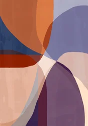 Rustige abstracte lagen