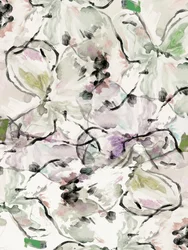 Zachte aquarelbloemen