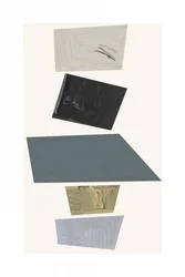 Gestapelde geometrische vormen
