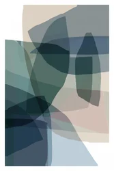 Doorschijnende abstracte vormen