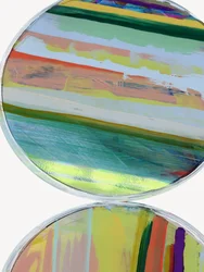 Levendige abstracte cirkels