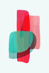 Levendige abstracte vormen