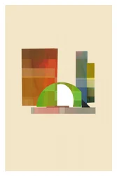 Levendige abstracte vormen