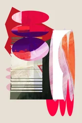 Levendige abstracte vormen