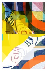 Levendige abstracte vormen