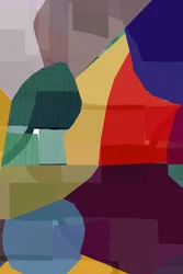 Levendige abstracte vormen