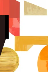 Levendige abstracte vormen