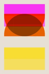 Levendige geometrische lagen