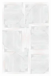 Wit, geometrisch, abstract