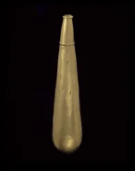 Traanvormige coca fles