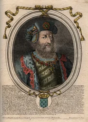 Portret van Lodewijk IV d
