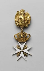 Het Maltese kruis van Maria Fyodorovna, Laat 18e eeuw