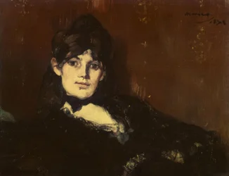 Berthe Morisot liggend
