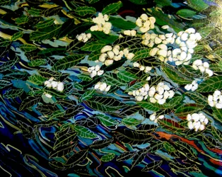 Bloemen in beek, 2012 (gemengde techniek)