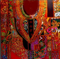 INDIA KURTA, 2017 (gemengde techniek)