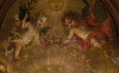 Parochiekerk (Sint-Walburgakerk). Schilderij. Nicolas De Liemaeckere