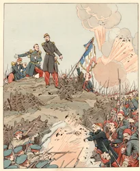Beleg van Sebastopol tijdens de Krimoorlog: generaal Patrice de Mac-Mahon (Mac Mahon) (1808-1893) antwoordde generaal Adolphe Niel (1802-1869) op 8 september: „J