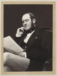 Baron Georges-Eugène Haussmann (1809-1891), prefect van Parijs, stedenbouwkundige van het Parijs van Napoleon III